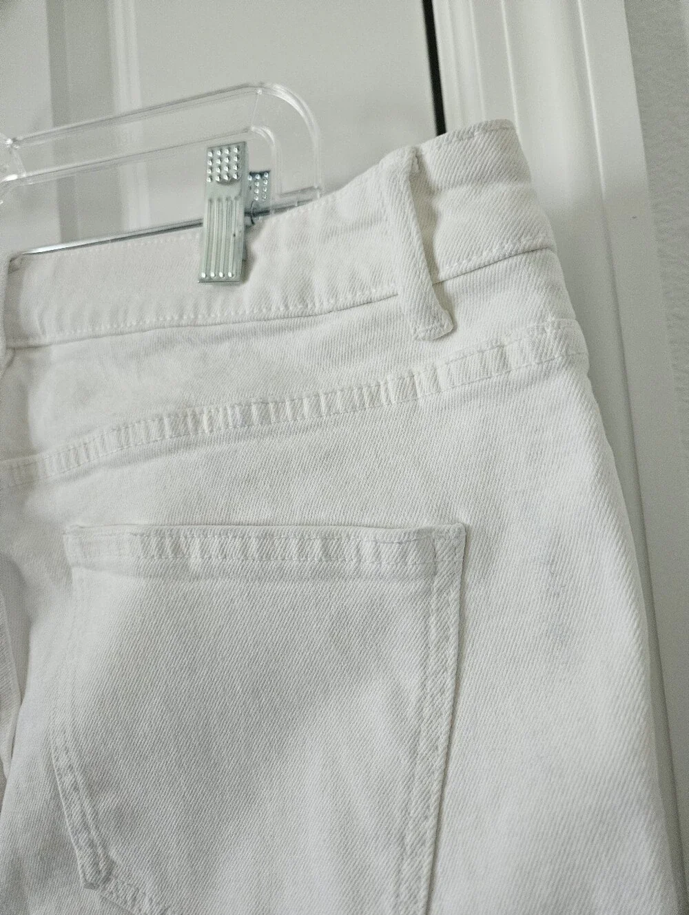 NWT Michael Kors White Selma Flared Jeams Size 14 , 25